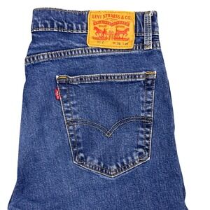 Levi's 505 Regular Fit Jeans Mens W36 L32‎ Medium Wash Blue Denim